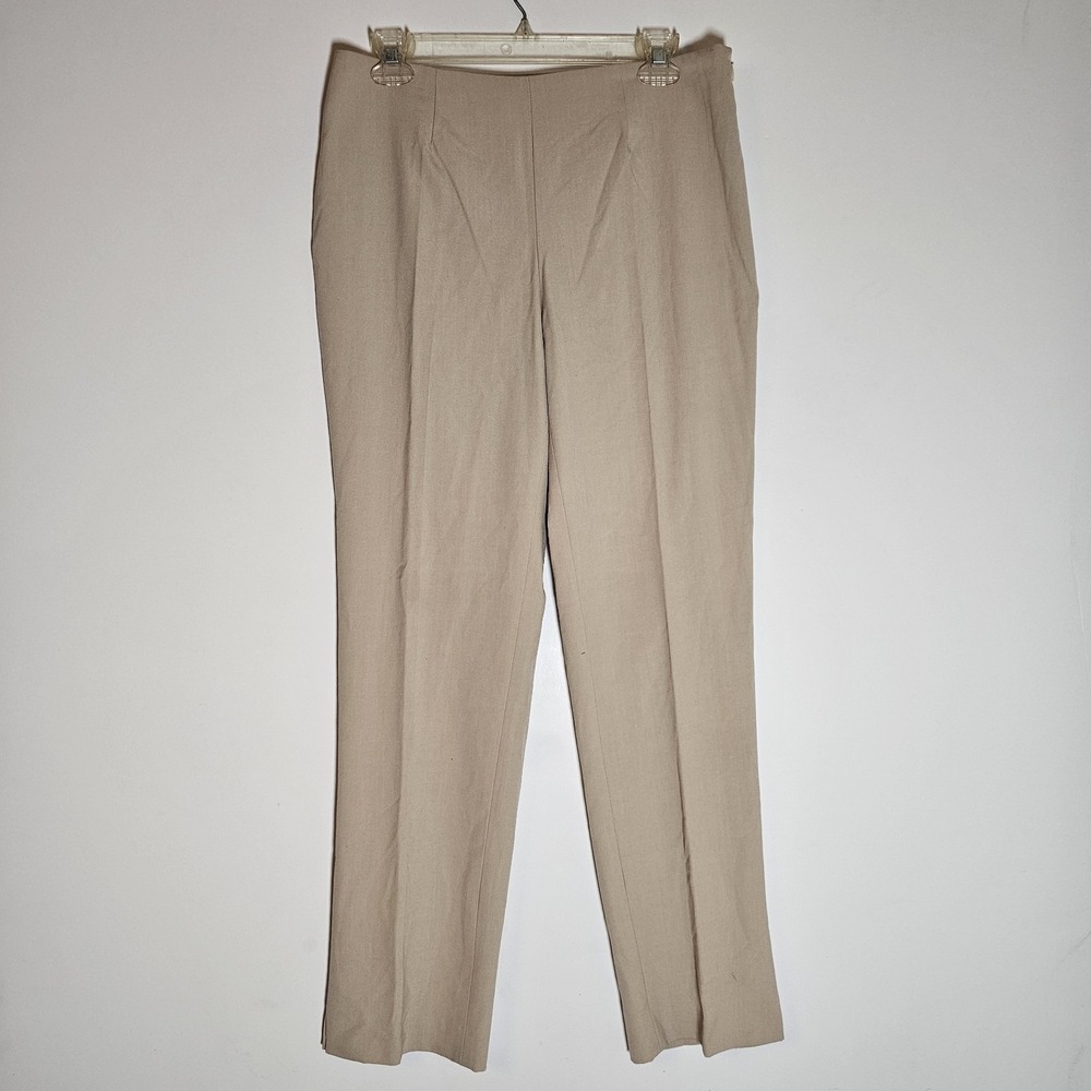 Premise Pants Womens 8 Medium Khaki Tan Stretch Business Casual Comfort Fit Work